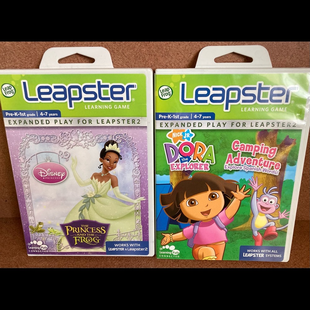 Leapster Learning games